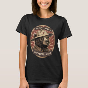 Verdedig Democratie - Alleen Jij Kan Fascisme Voor T-shirt