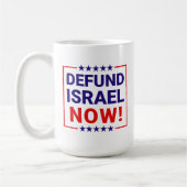 Verdedig Israël nu Koffiemok (Links)