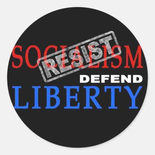 Verdedig Liberty stickers (Voorkant)