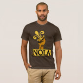 Verdedig NOLA, Fleur De Lis T-shirt (Voorkant volledig)