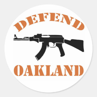 Verdedig Oakland Sticker