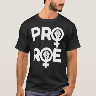 Verdedig Roe V Wade Pro Choice Abortion Rights Fem T-shirt