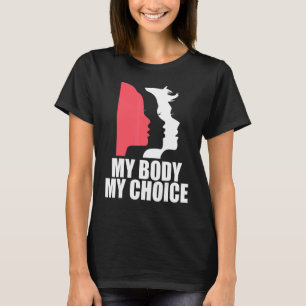 Verdedig Roe V Wade Pro Choice Abortion Rights Fem T-shirt