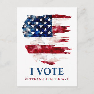 Verdedig veteranen politieke voordelen briefkaart