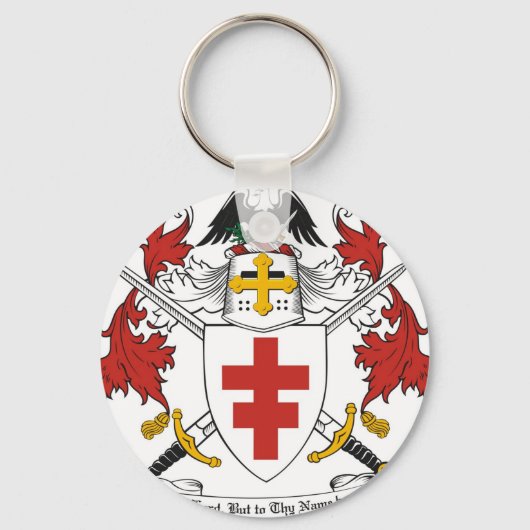 VERDEDIGER VAN HET FAITH KNIGHTS TEMPLAR EMBLEM SLEUTELHANGER (Voorkant)