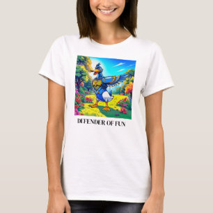 Verdediger van plezier t-shirt
