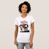 Verdediging van Amerikaanse vrijheid T-shirt (Voorkant volledig)