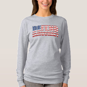 Verdediging van de democratische pro-democratische t-shirt