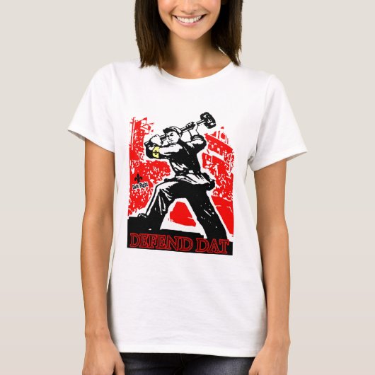 Verdedigingsdatum T-shirt (Voorkant)