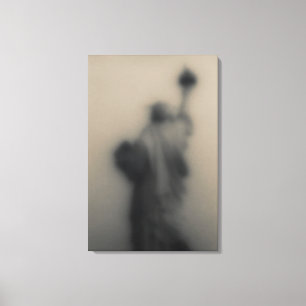 Verdeeld afbeelding van het Vrijheidsbeeld Canvas Afdruk