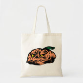 Verdekte Jack-o-lantern pompoen Tote Bag (Voorkant)