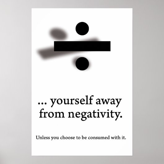 Verdelen van jezelf poster (Voorkant)