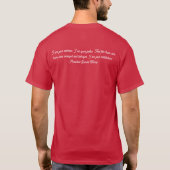 VERDELING TWEE ZIJDE T-shirt (Achterkant)