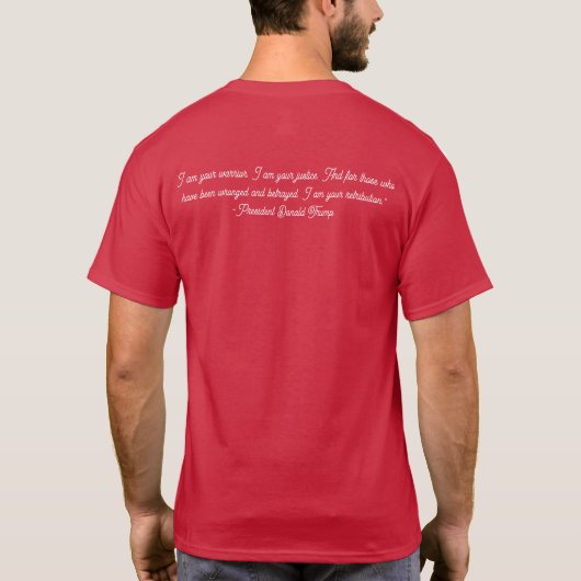 VERDELING TWEE ZIJDE T-shirt (Achterkant)
