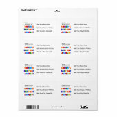 Verder bekend als Best-est Abuelo Gifts Etiket (Full Sheet)