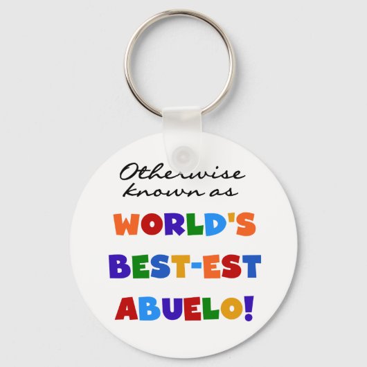 Verder bekend als Best-est Abuelo Gifts Sleutelhanger (Voorkant)