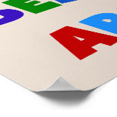 Verder bekend als Best-est Abuelo Poster (Hoek)