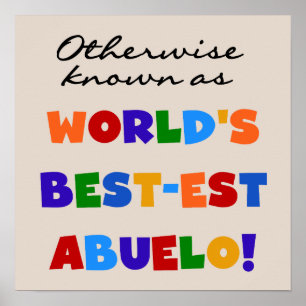 Verder bekend als Best-est Abuelo Poster