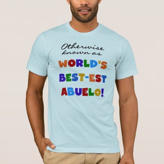 Verder bekend als Best-est Abuelo T-shirt (Voorkant)