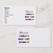 Verder bekend als Best-est Abuelo Visitekaartje (Voorkant / Achterkant)