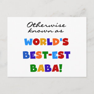 Verder bekend als Best-est Baba T-shirts en Gift Briefkaart