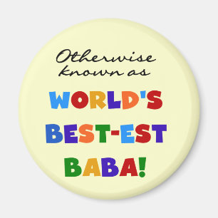 Verder bekend als Best-est Baba T-shirts en Gift Magneet