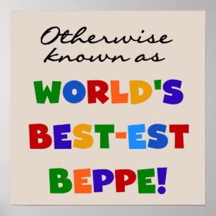 Verder bekend als Best-est Beppe Poster