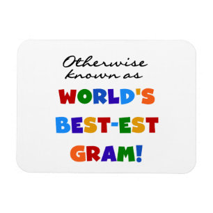 Verder bekend als Best-est Gram Gifts Magneet