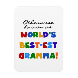 Verder bekend als Best-est Gramma Gifts Magneet