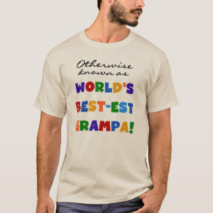 Verder bekend als Best-est Grampa Tshirts