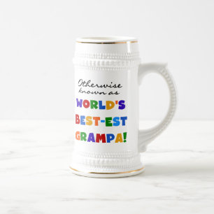 Verder bekend als Best-est Grampa Tshirts Bierpul