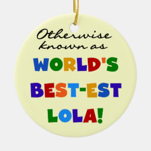 Verder bekend als Best-est Lola Gifts Keramisch Ornament