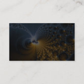 Verder - fractale kunst visitekaartje (Achterkant)