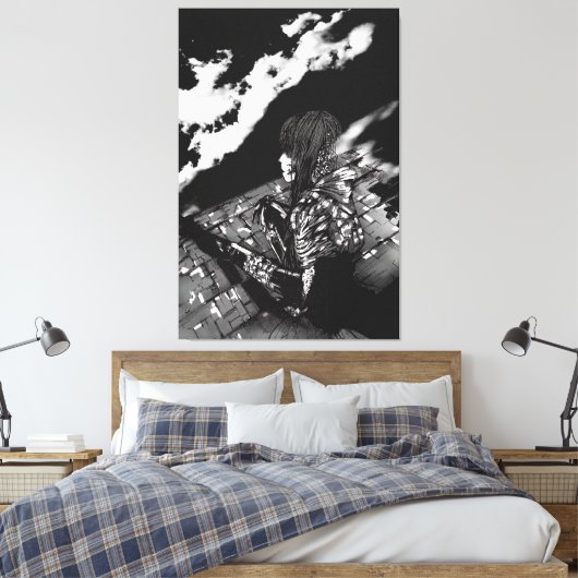 Verder Kijken Canvas Afdruk (Insitu (Slaapkamer))