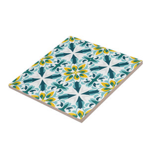 💛 💚 VerdeSol Azulejo Harmonie Tegeltje