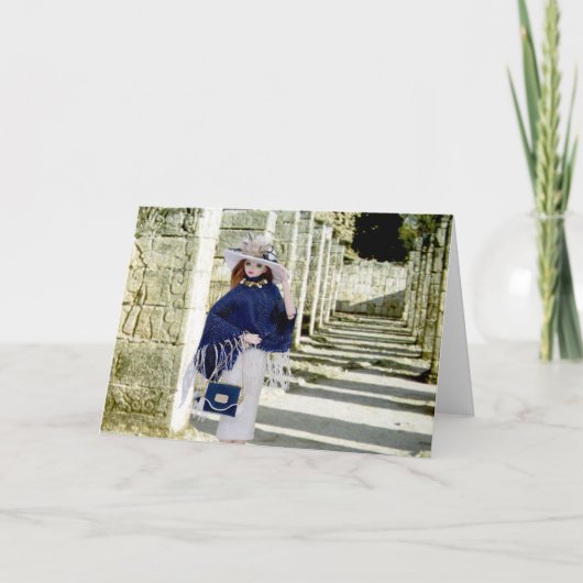 Verdi, Carved Pilasters, Chichen Itza Kaart (Voorkant)