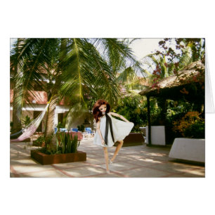 Verdi chez le Chichen Itza Villiage archéologique