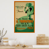 Verdi Il Trovatore 1937 het Poster van WPA (Keuken)