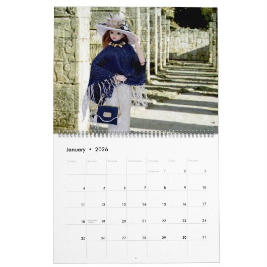 Verdi, Matisse et moi, Calendrier 2024 (Jan 2026)