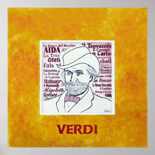 VERDI-poster Poster (Voorkant)