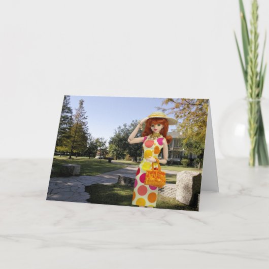 Verdi, september in Sam Houston Park Kaart (Voorkant)