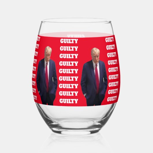 Verdict de culpabilité de Trump Verre sans tache (Recto)