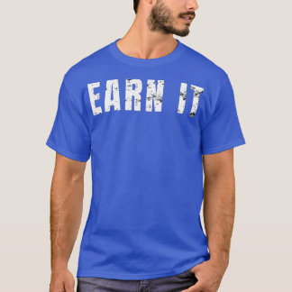 Verdien het gestoorde gym gewicht Lifting Cardio E T-shirt