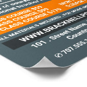 Verdien het Ontwerp van de Pit, de Klassen van de  Poster (Hoek)