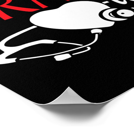 Verdien het verpleegkundig Afstuderen Poster (Hoek)