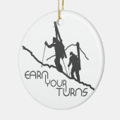 Verdien je draaien keramisch ornament (Links)