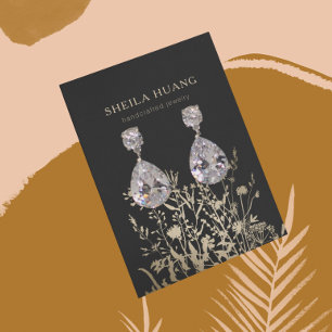 Verdien Kaart voor beeldscherm ・ Grond Floral Beig