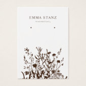 Verdien Kaart voor beeldscherm ・ Grondige sociale (Voorkant)