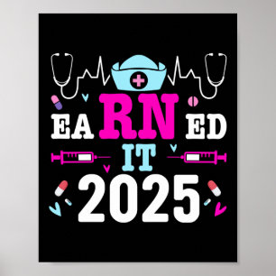 Verdiende IT 2025 Nurse Afstuderen Nursing School Poster