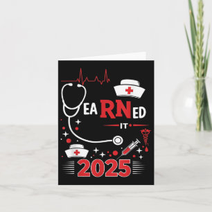 Verdiende IT 2025 Nurse Afstuderen RN LPN CL van Kaart